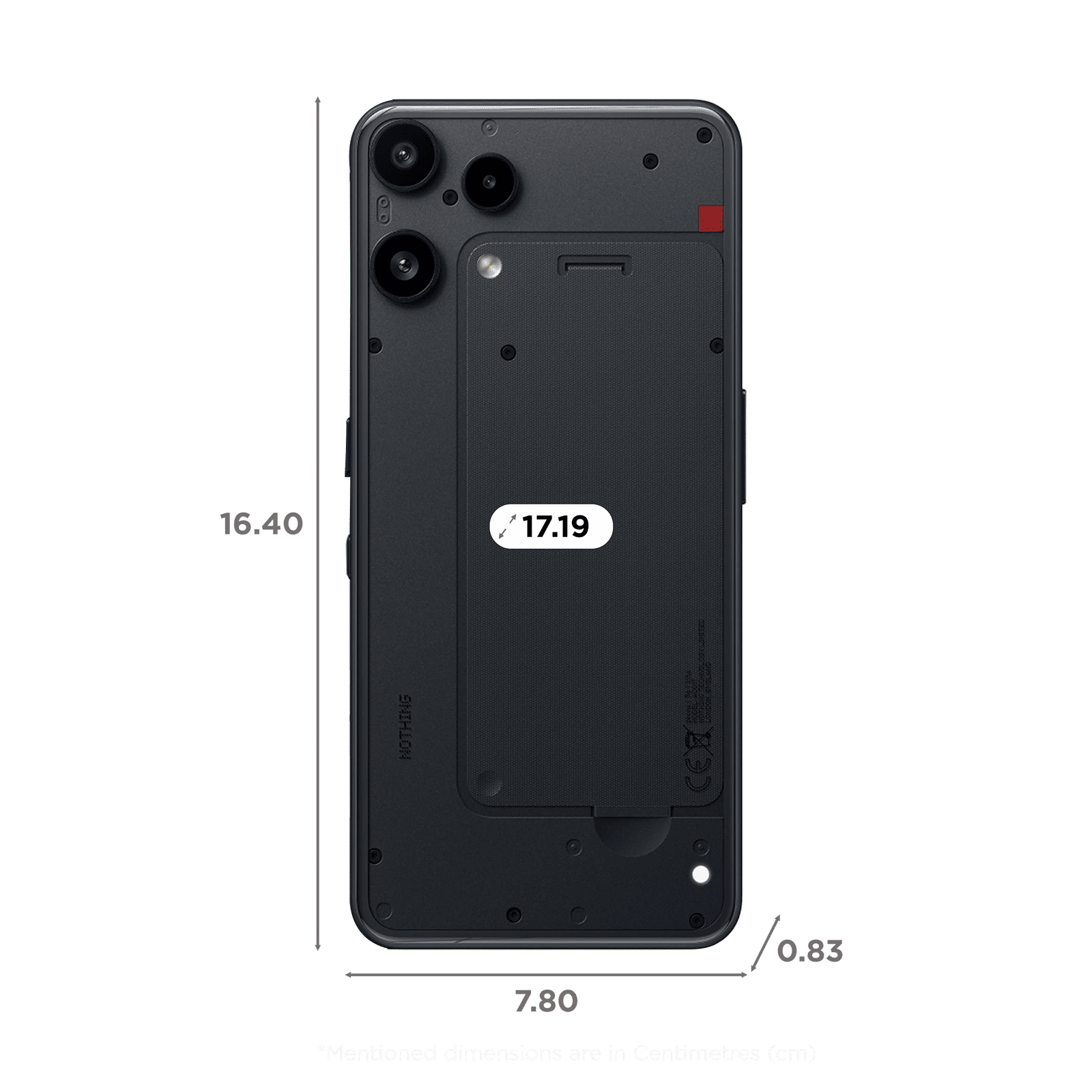 Buy Nothing Phone 3a Lite 5G (8GB RAM, 256GB, Black) Online - Croma